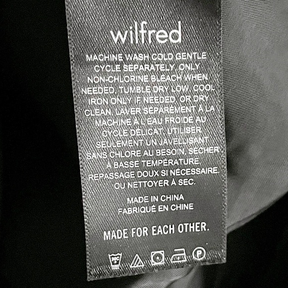 Wilfred Rhapsody Dress (BLACK) - Picture 14 of 14